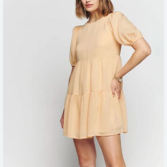 Reformation Estate Dress in Zest - Picture 1 of 8